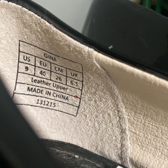 Liuid black open toed heels, size 9. - Picture 10 of 15